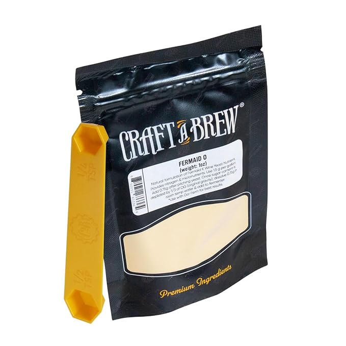 Craft A Brew - Fermaid O - Wine Yeast Nutrient - More Natural Nitrogen Source - At Home Winemaking