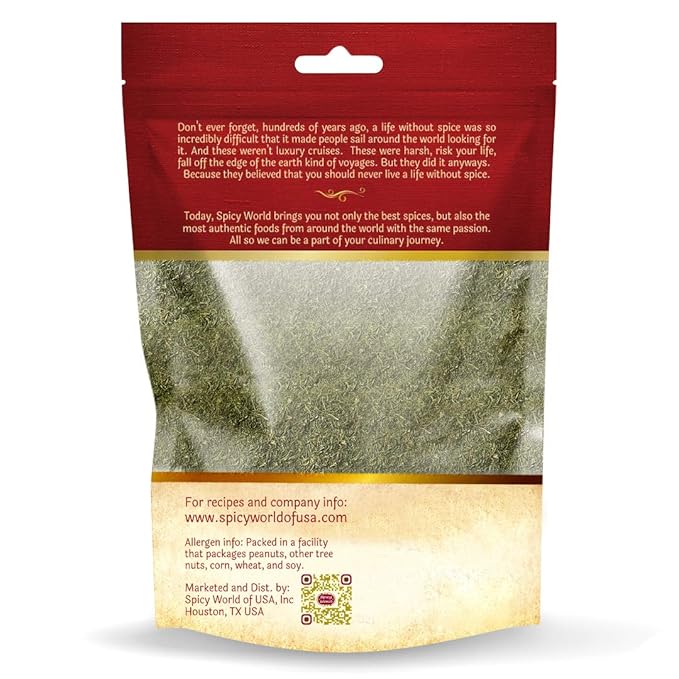 Spicy World Dill Weed 14 Ounce LARGE Bag | Perfect Seasoning and Spice for Salads and Soups
