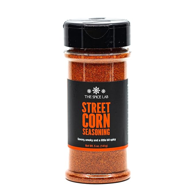The Spice Lab Mexican Street Corn Seasoning – 5 oz Shaker Jar - All Natural Elote Seasoning For
