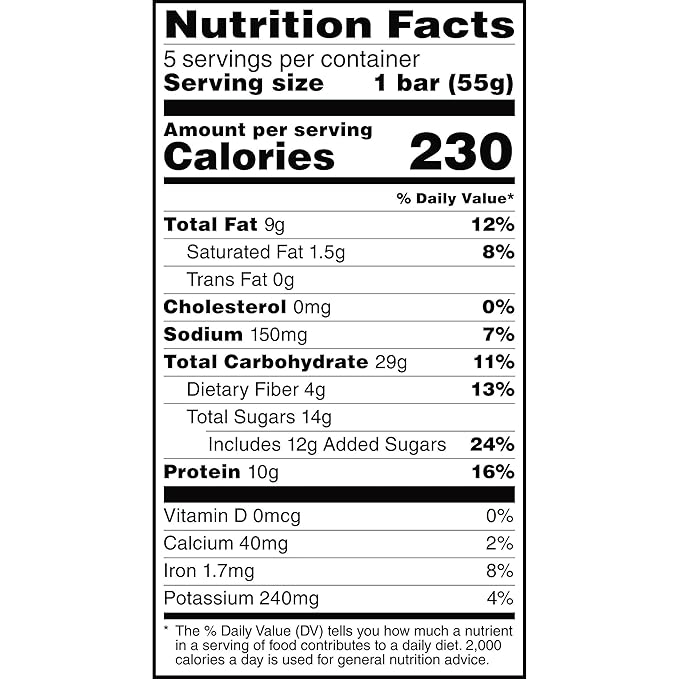 RXBAR Nut Butter and Oat Protein Bars, Protein Snacks, Snack Bars, Blueberry Cashew Butter (6