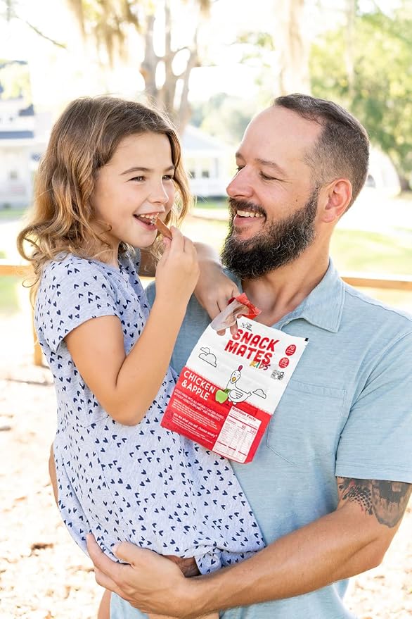Snack Mates by New Primal Sampler Three Flavor Pack, Mini Chicken Sticks, High Protein and Low