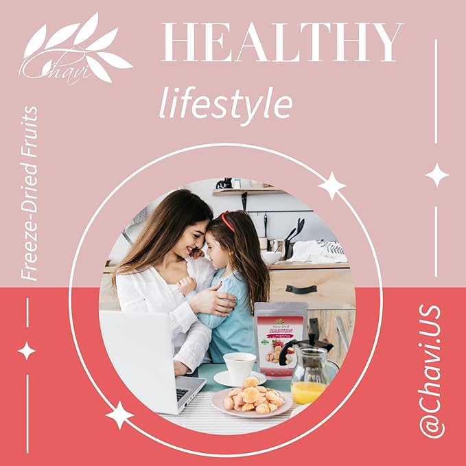 CHAVI Freeze-Dried Rambutan - 2 Oz - Healthy 1 Ingredient Superfood Supersnacks - No Added Sugars