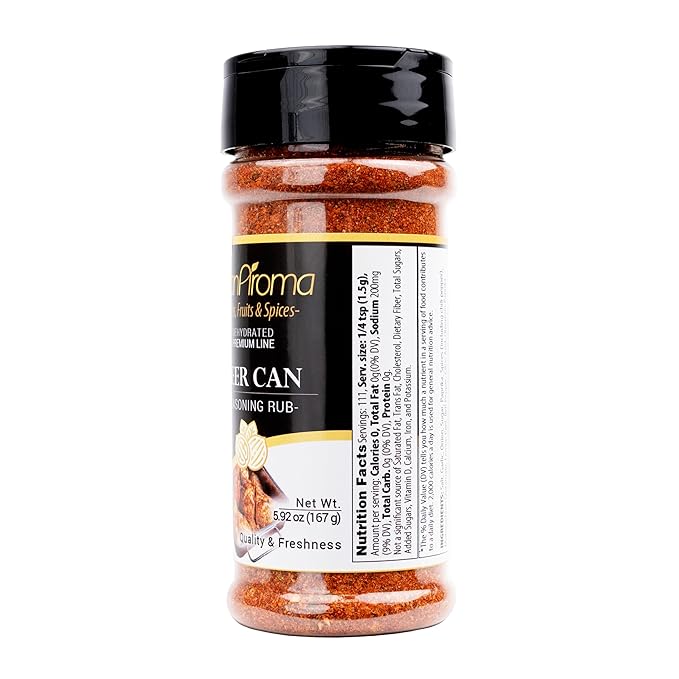 GranAroma Beer Can Chicken Rub, Savory & Spicy Blend, Seasoning for Grilled Chicken, Roasted