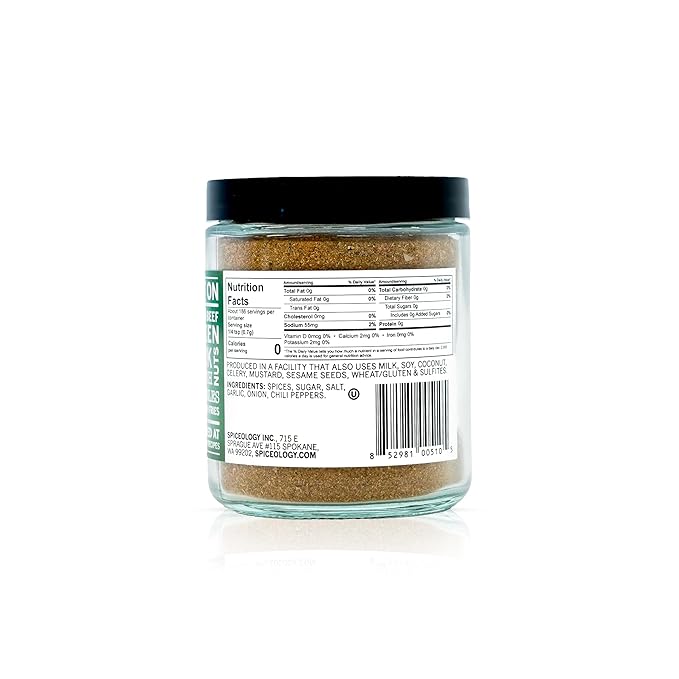 Spiceology - Jamaican Jerk Smoky Caribbean Rub - BBQ Rubs, Spice Blends and Seasonings - Use On: