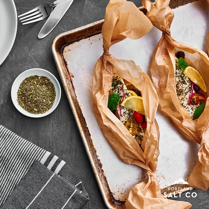 Portland Salt Co. Greek Spice Blend w/Sea Salt ??Signature All-Purpose, Mediterranean Seasoning &