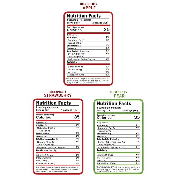 Nature?™s Turn Freeze-Dried Fruit Snacks, Snack Size Variety, Pack of 15 (0.35 oz Each)