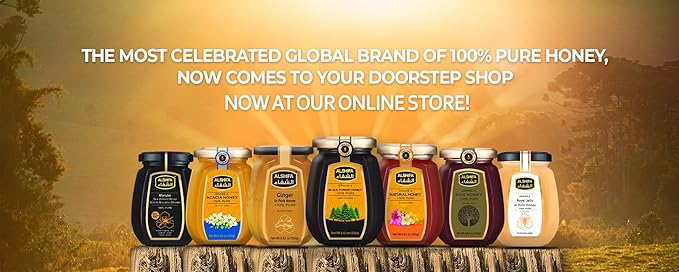 ALSHIFA Natural Honey 17.63oz (500g) | Pack of 1 | Raw, Pure & Unpasteurized | 100% Pure Wildflower