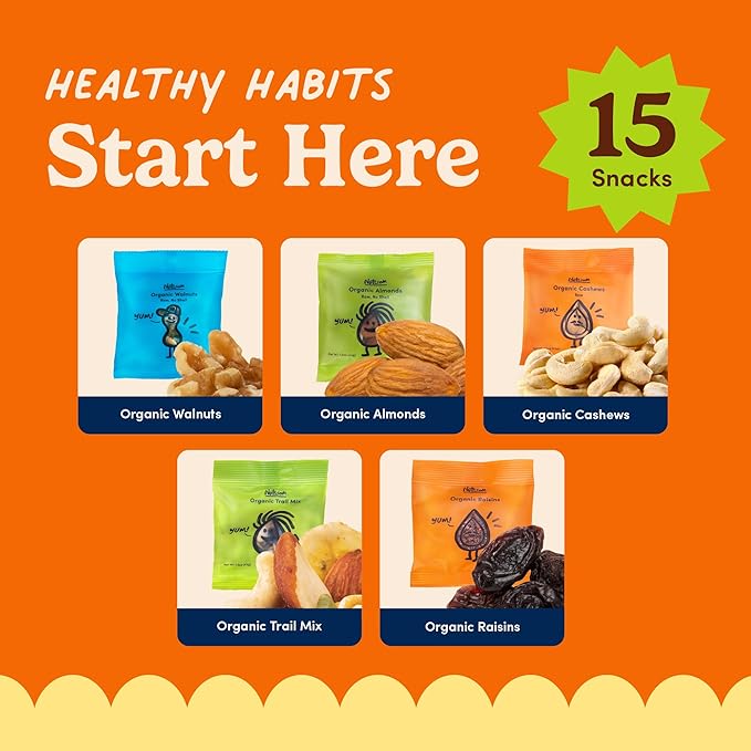 Nuts.com ??Organic Dried Fruit and Nuts Variety Box ??Gourmet Assortment for Summer and Festive