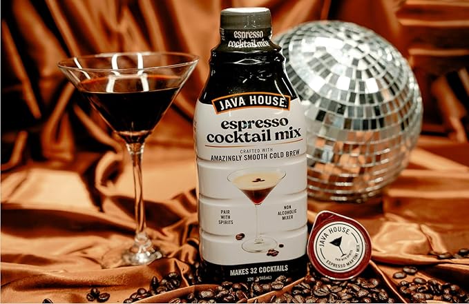 Java House Cold Brew Espresso Cocktail Mix ??Premium 100% Arabica Cold Brew Concentrate ??Smooth