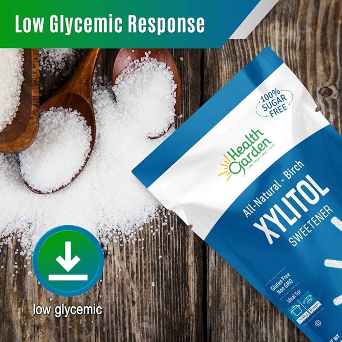 Health Garden Birch Xylitol Sweetener - 5 LB - 2 Pack - Pure Birch Xylitol - Non GMO, Kosher, and