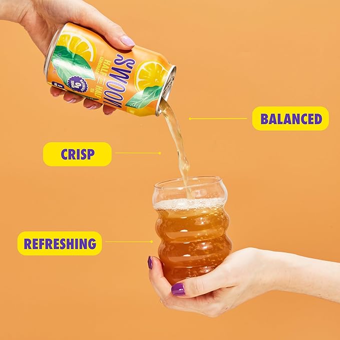 Swoon Half Unsweetened Iced Tea & Half Lemonade - Low Carb, Gluten Free, Keto & Paleo-Friendly