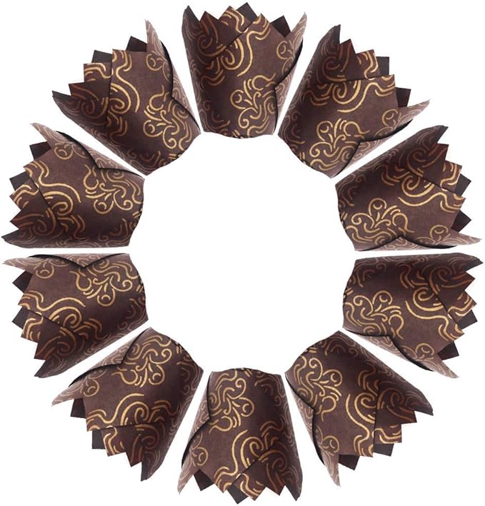 150pcs Tulip Cupcake Liners Baking Cups Muffin Liner Grease-Proof Paper Cupcake Wrappers for