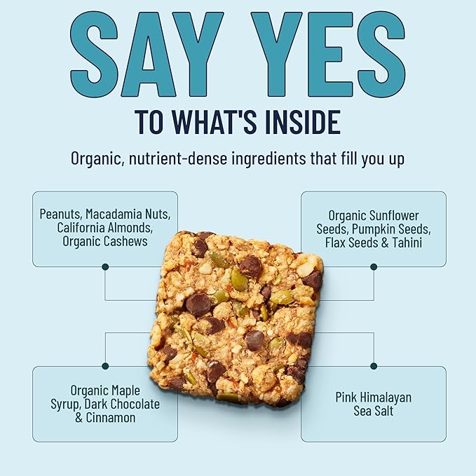 The YES Bar Peanut Butter Dark Chocolate ??Plant Based Protein, Decadent Snack Bar ??Vegan, Gluten