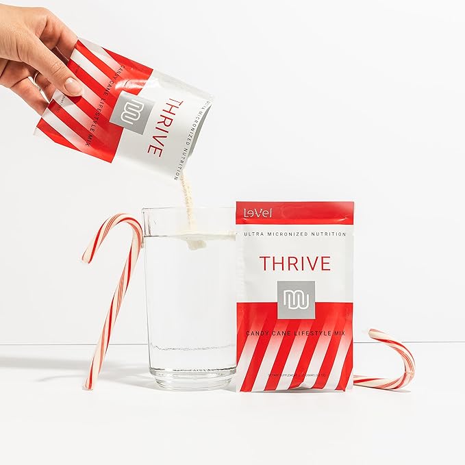 Thrive Protein Shake | 16 Packets (35g Each) | Gluten-Free, Pea Protein Blend, Probiotics, Fiber &