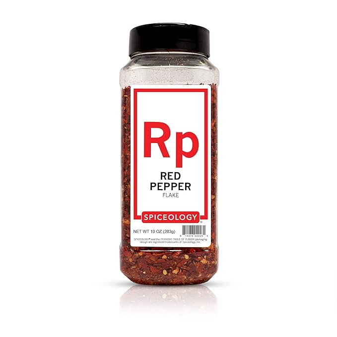 Spiceology ??Hot Chili Flakes ??Premium Crushed Red Pepper Flakes Shaker for Pizza, Pasta & More