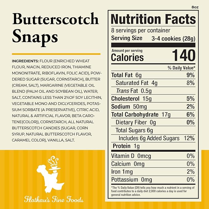 FFlathau's Fine Foods, Gourmet Shortbread Cookies, Handcrafted All Natural Artisan Bites