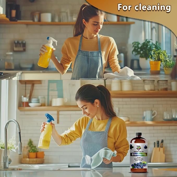 Blueberry Essential Oil (16 oz / 480 ml) ??Blueberry Oils for diffusers, humidifiers, Home Baths