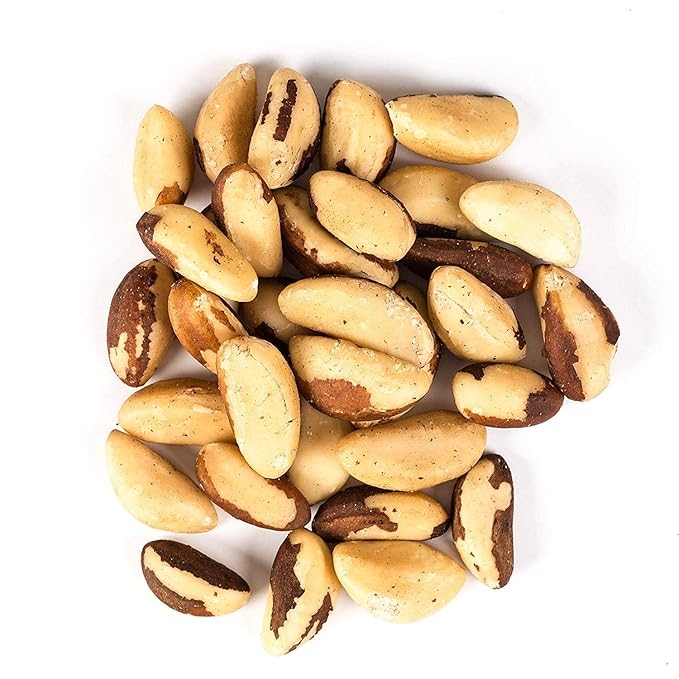 Jaybee's Roasted Salted Brazil Nuts - (32 oz) Great for Daily Use, Baking, Cooking and Gift Giving