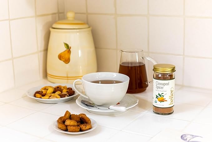 Beller Nutrition Cinnapeel Spicer | Organic Ceylon Cinnamon Powder Blend with Ginger & Orange Peel
