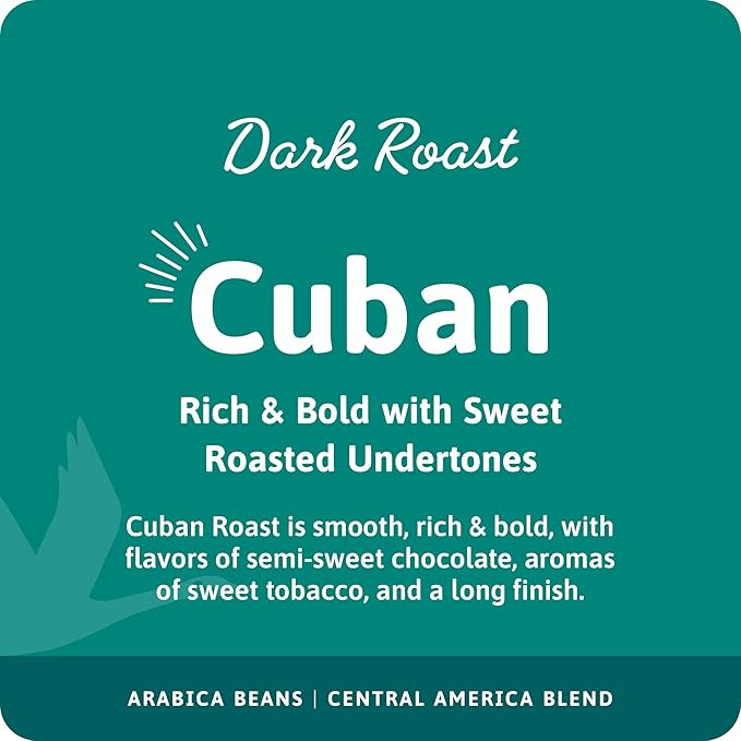 Wawa Single Cup Cuban Dark Roast Coffee Pods, 72 Pods, 6 Boxes, Rich & Bold Blend, Semi-Sweet