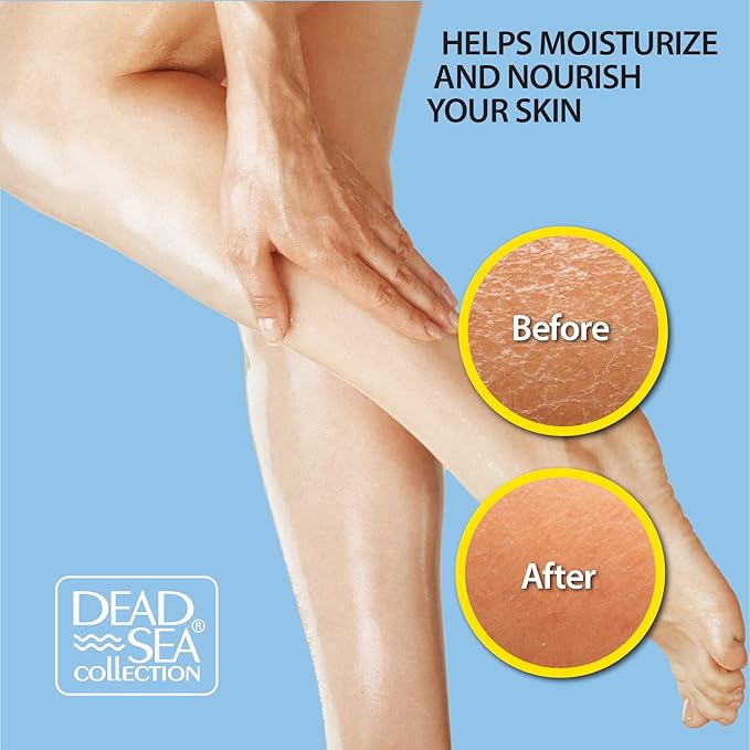 Dead Sea Collection Body Oil with Lavender-Dry Skin Moisturizer and Hydrating Massage