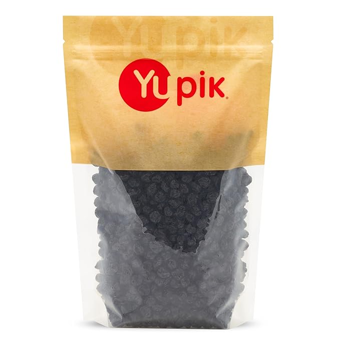 Yupik Dried Blueberries, 2.2 lb (35.2 oz), Gluten-Free, Kosher, Sweet Dried Fruits, Whole Berries