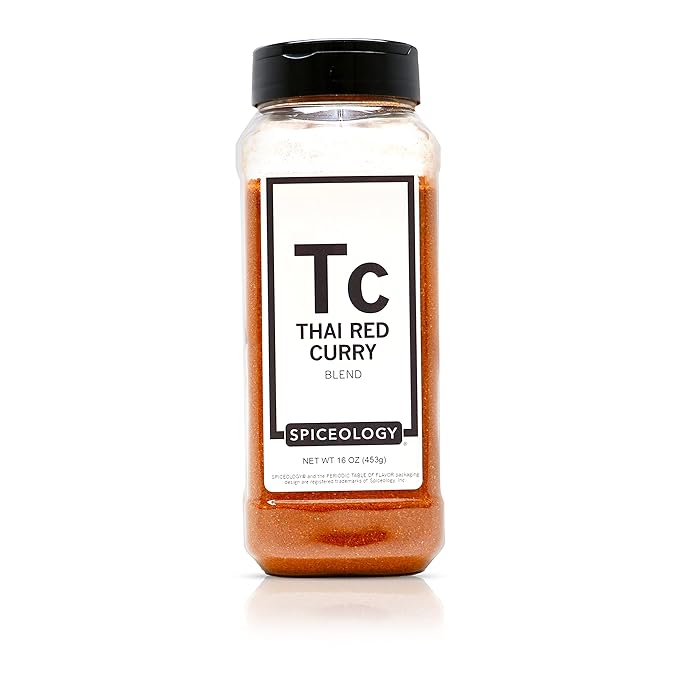 Spiceology - Thai Red Curry Powder Seasoning - Thai Spices - 16 oz