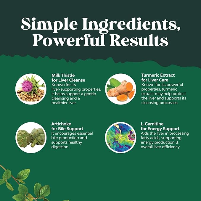 Cleansing Herbal Liver Detox Gummies Liver Support Milk Thistle Gummies with Artichoke Extract
