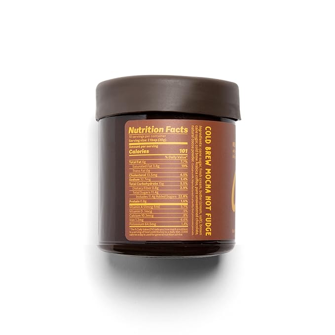 Coop's Mocha Hot Fudge: All Natural Cold Brew Mocha Hot Fudge Gluten Free Toppings for Icecream