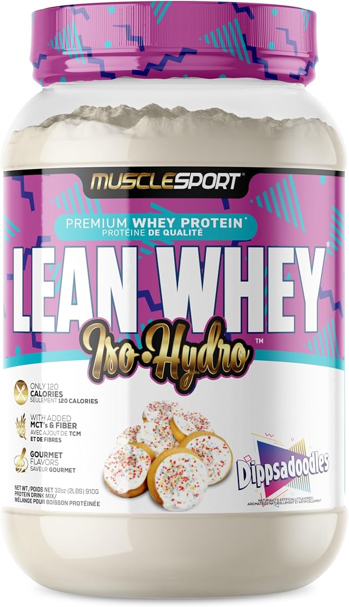 Musclesport Lean Whey Revolution??Protein Powder - Whey Protein Isolate - Low Calorie, Low Carb