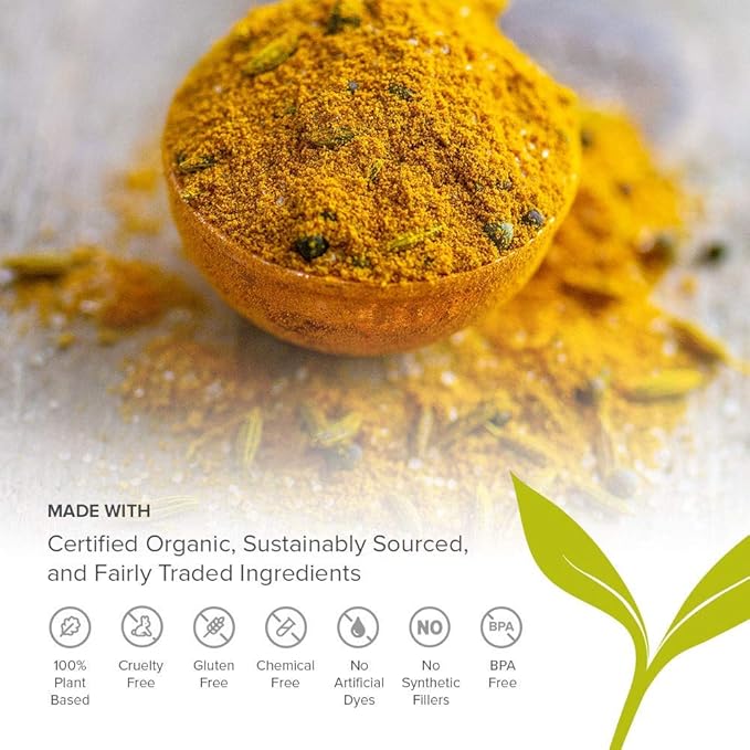 Banyan Botanicals Kitchari Spice Mix – Ayurvedic Kitchari Seasoning Made with Organic Herbs &
