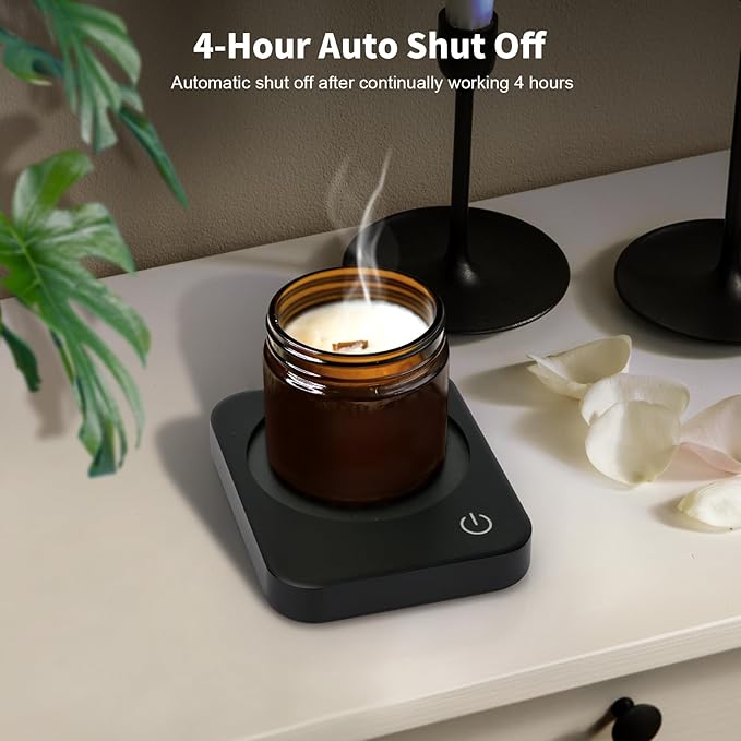 VOBAGA Coffee Mug Warmer, 4 Hours Auto Shut Off Cup Warmer for Office Home Desk Use with 3