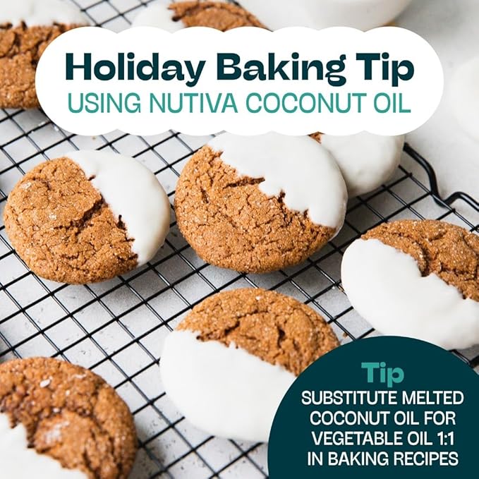 Nutiva, Organic Coconut Oil, 54 Fl Oz