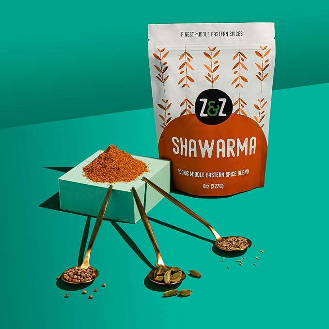 Shawarma by Z&Z | Classic Blend of Middle Eastern Spices | Beef & Chicken Shawarma Seasoning |