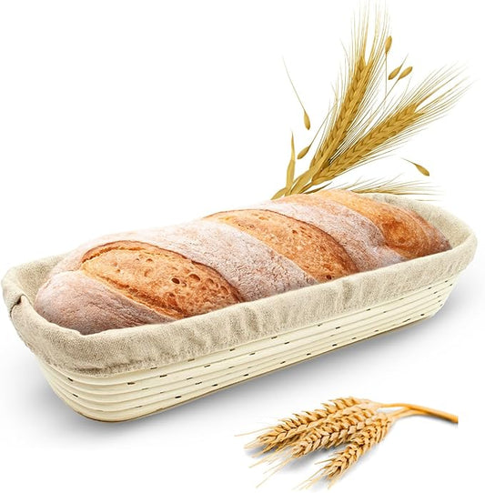 Banneton Bread Proofing Basket Sourdough Proofing Basket for Beginners & Professional Bakers