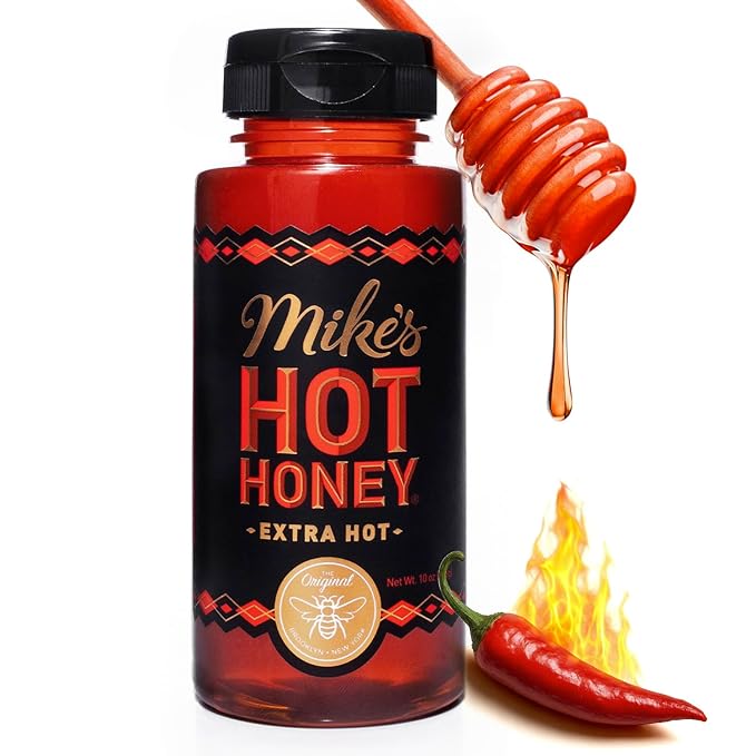 Mike's Hot Honey, Extra Hot, America's #1 Brand of Hot Honey, Spicy Honey Infused with Chili