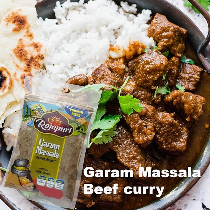 Rajapuri Mixed Spices - Garam Masala - 85g / 3 Ounce | Adds Warmth And Depth To Your Curry Creation