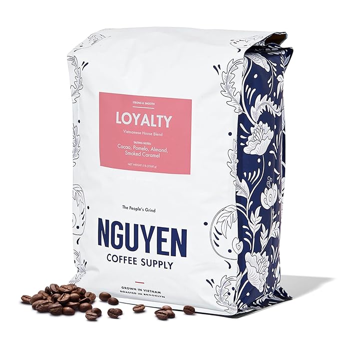 Nguyen Coffee Supply - Loyalty Signature Robusta & Arabica Blend: Medium Roast Premium Whole Coffee