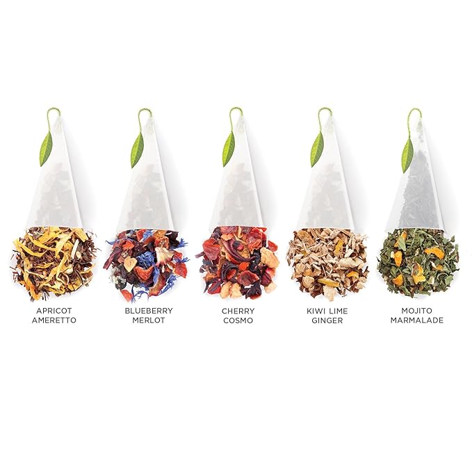 Tea Forte Herbal Retreat Organic Caffeine Free Premium Herbal Tea Petite Presentation Box Tea Gift