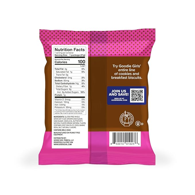 Goodie Girl Snack Pack Variety – Magical Animal Crackers, Mini Chocolate Chip & Brown Sugar Cookies