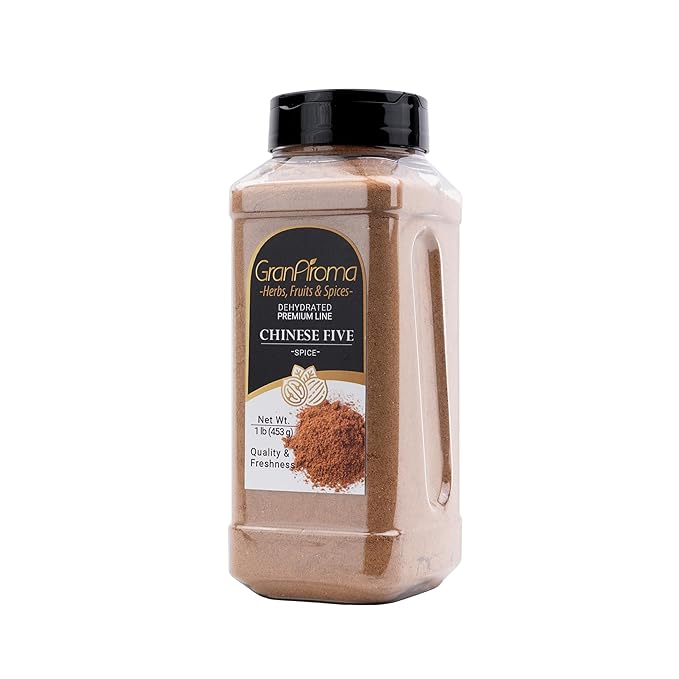 GranAroma Chinese Five Spice, Bold and Aromatic Flavor Profile, Seasoning for Stir-Fries, Roasted