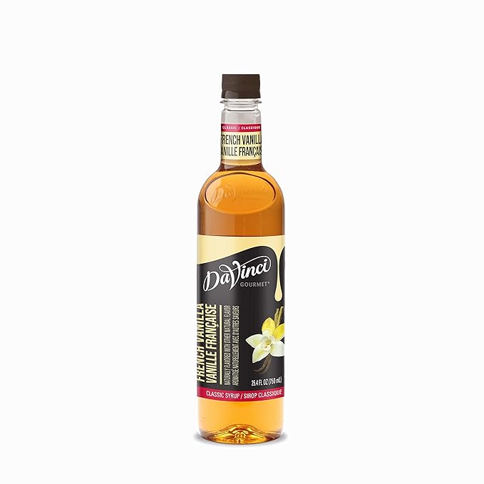 DaVinci Gourmet Syrup, Classic Coffeehouse Variety Pack - Caramel, French Vanilla, Hazelnut
