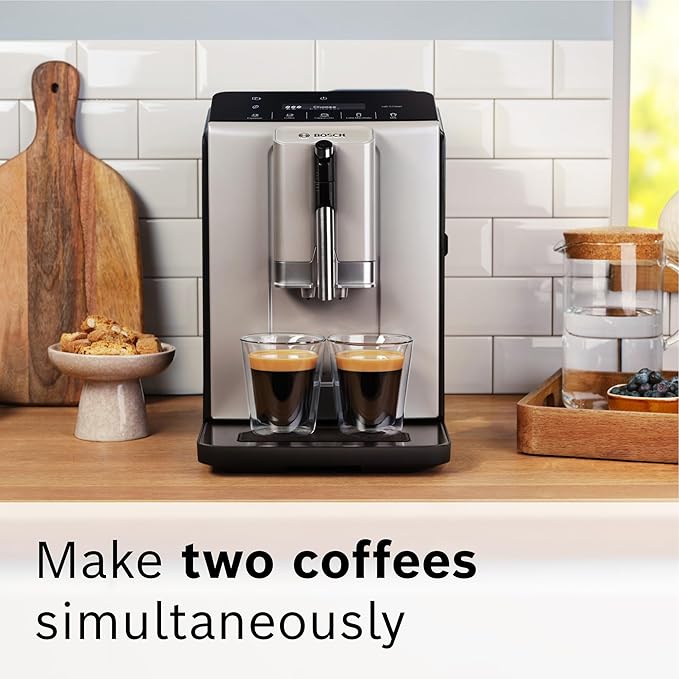 Bosch 300 Series Fully Automatic Espresso and Coffee Machine ??In-Cup Frother, OneTouch Milk