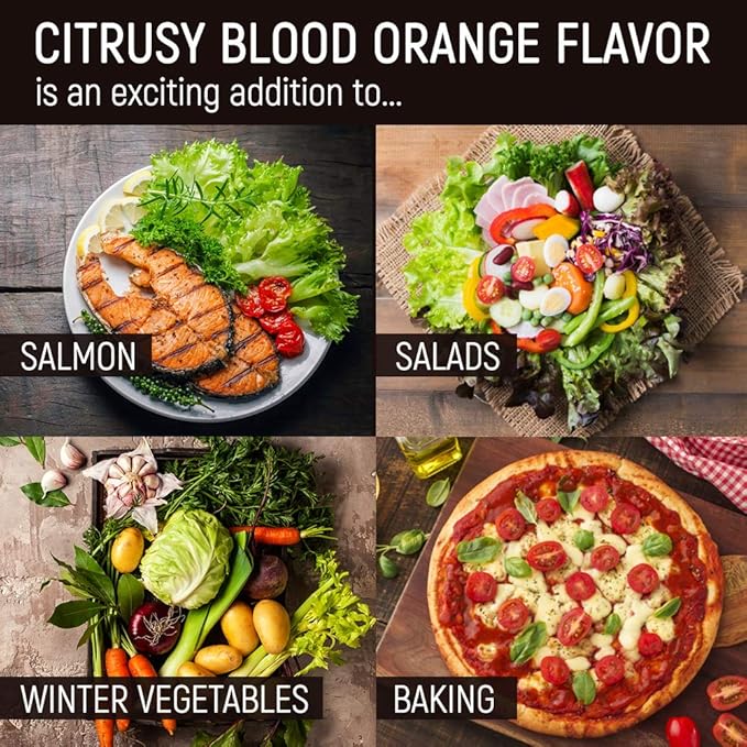 Calivirgin Blood Orange Olive Oil - Blood Orange Infused Extra Virgin Olive Oil - Cold Pressed
