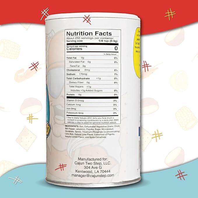 Cajun Two Step Seasoning by StaleKracker - 8 pck, Original Seasoning for Authentic Creole Louisiana
