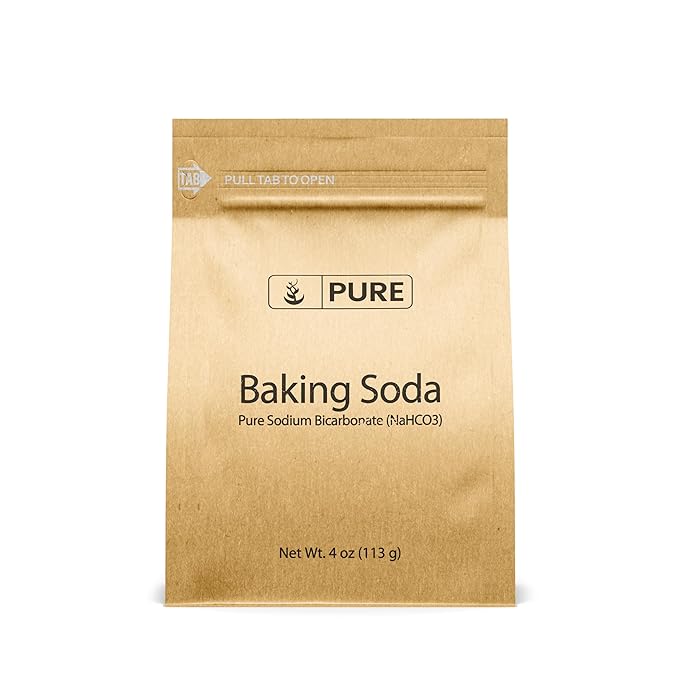 Pure Original Ingredients Sodium Bicarbonate (Baking Soda) (4 oz) Always Pure, No Fillers Or