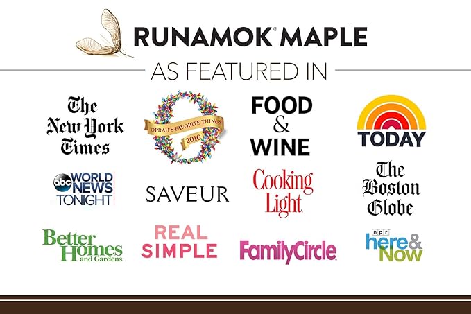 Runamok Organic Maple Syrup Sampler | Smoke + Barrels Vermont Maple Syrup Pairing Collection | 2 oz
