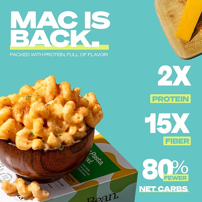Kaizen Pasta Mac & Cheese Variety Pack - High Protein (24g), Low Carb, Keto- Friendly, Gluten-Free