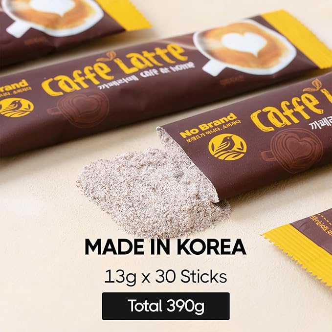 COELO Caffe Latte Coffee Mix 30Pack x 13g (Total 13.7oz) Premium Korean Instant Coffee Milk