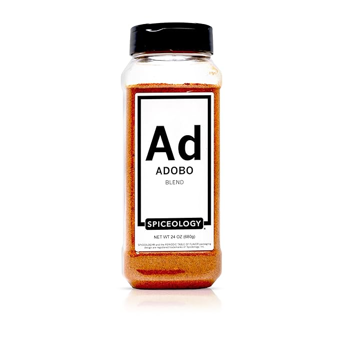 Spiceology – Adobo Latin Seasoning – Premium Adobo Spice Blend with Paprika, Turmeric & Red Pepper